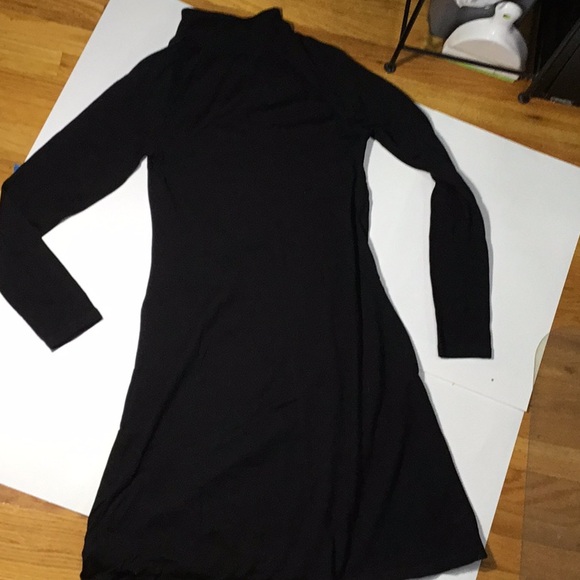 Athleta Black Midi Sheath Dress - Picture 3 of 5